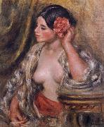 Pierre-Auguste Renoir Gabrielle a Sa Coiffure painting